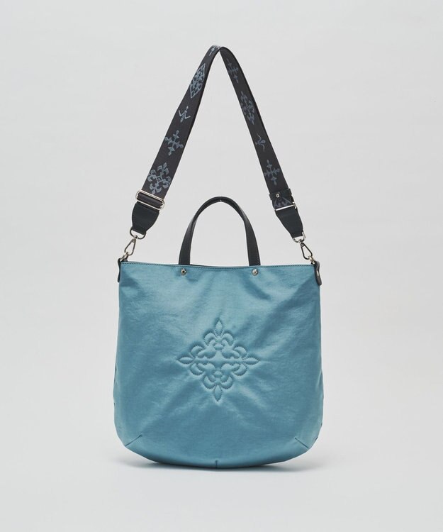 russet 《19か月連続！ブランド月間ランキング1位》スリム2WAYトートバッグ <コーデュラナイロン>(CE-1404-WEB) L.Blue2