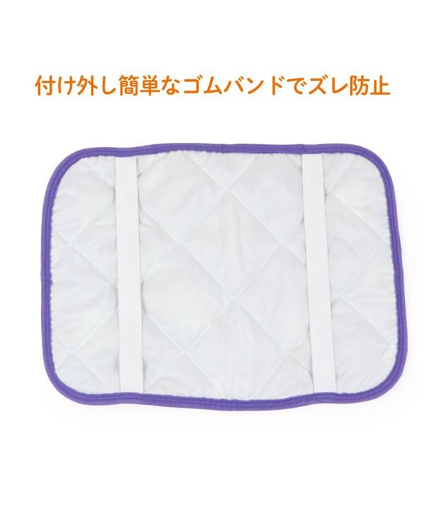 Mother garden しろたん 枕パッド 《シマエナガ》 35×50cm パープル