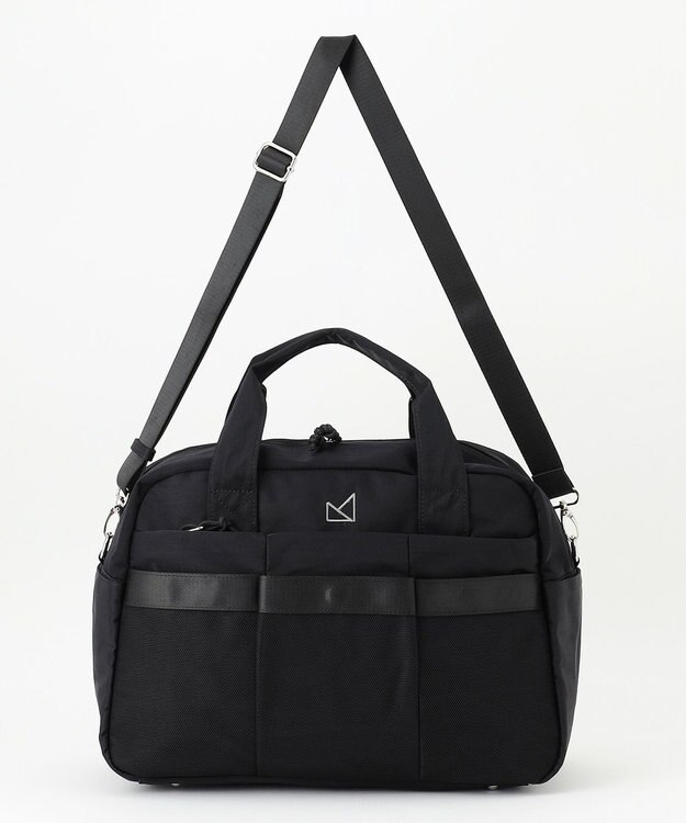 LA BAGAGERIE 【maison vert】 【トラベルにぴったり！】メニーポケットボストンバッグ ブラック