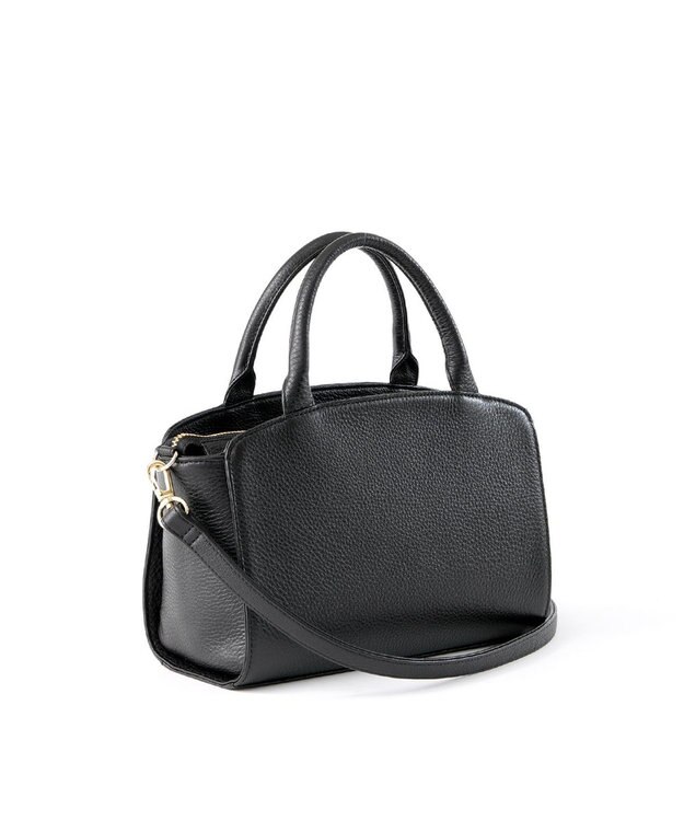 IBIZA アセアーダ　牛革　2WAYバッグ（S） 黒