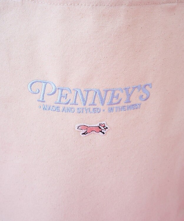 AMERICAN HOLIC 【PENNEY'S】ロゴトートバッグ White