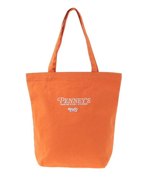 AMERICAN HOLIC 【PENNEY'S】ロゴトートバッグ Orange