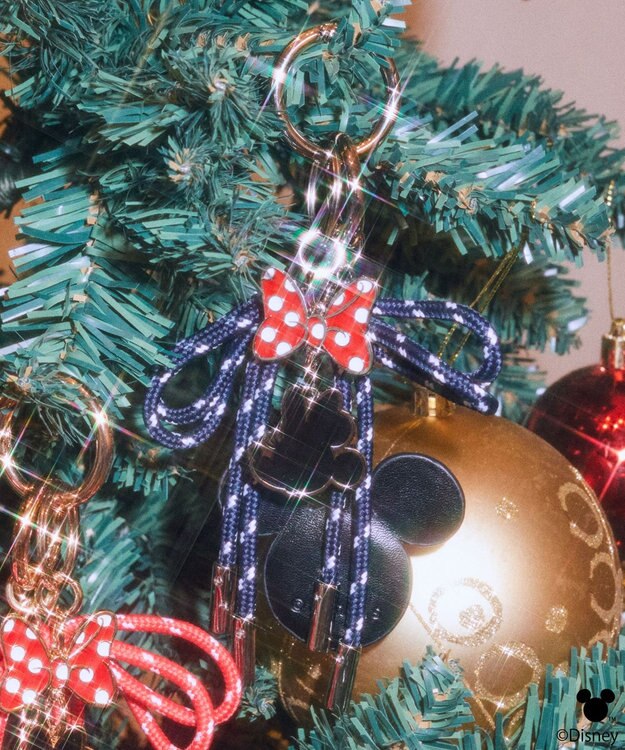 earth music&ecology 【予約】Disney/ミッキーミラー付きチャーム ブラック