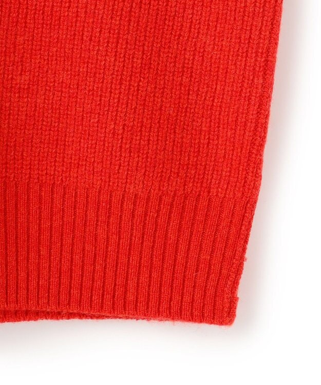 J.PRESS YORK STREET 【UNISEX】ウールカシミヤ クルーネックニット レッド系