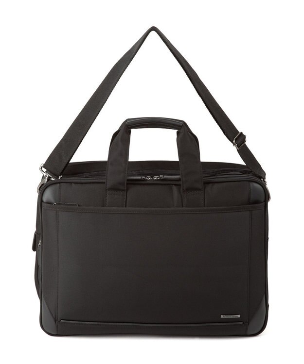 ACE BAGS & LUGGAGE World Traveler クラトス ビジネスバッグ B4 15.6インチPC エキスパンド ２気室 65334 ワールドトラベラー ブラック