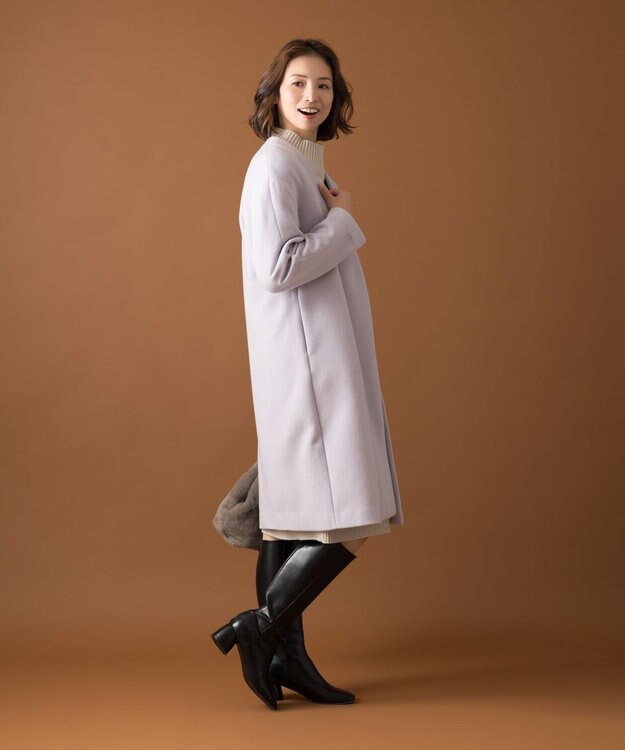 ONWARD Reuse Park 【組曲】コート秋冬 パープル