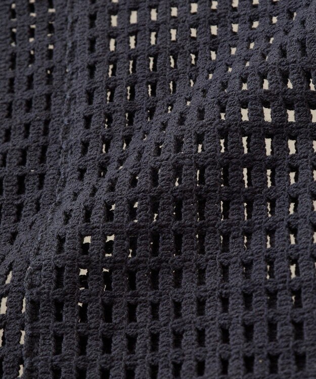 Green Parks Ｉ　前後２ｗａｙ　メッシュショート丈カーディガン Orange