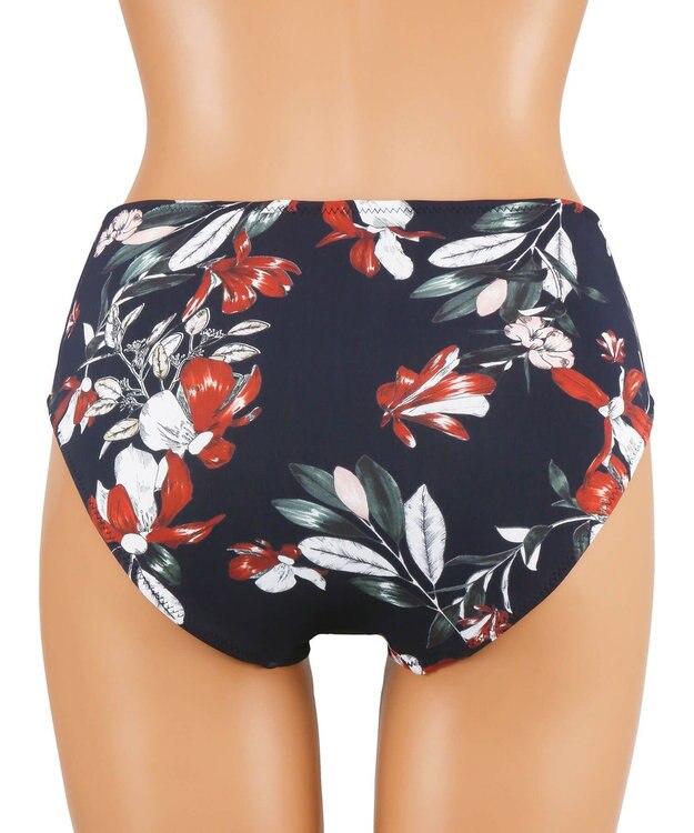 San-ai Resort（三愛水着楽園） 【SALE】ロングパンツセット水着　13L【Coral veil（コーラルヴェール）】 ネイビー