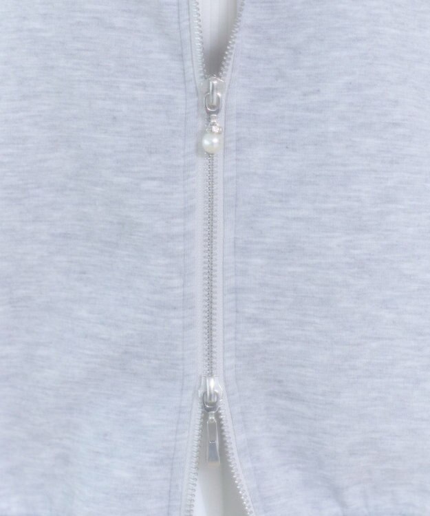 WEGO ダンボールレースパーカー 杢グレー