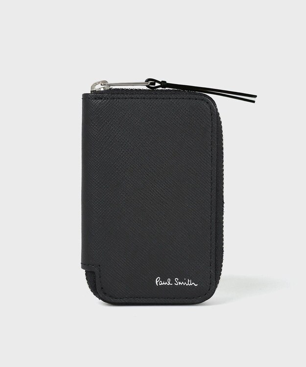 Paul Smith ブライトストライププラー スマートキー&カードケース ブラック