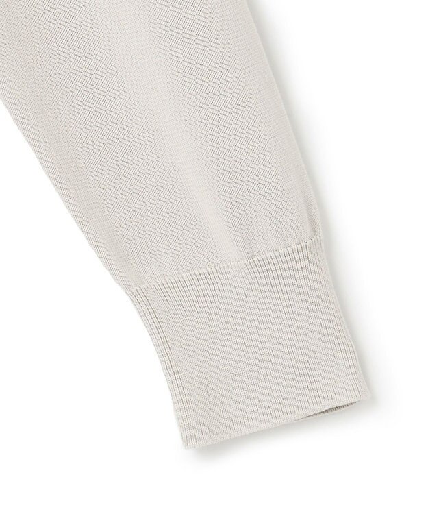 J.PRESS MEN ドライメッシュセーター ライトグレー系