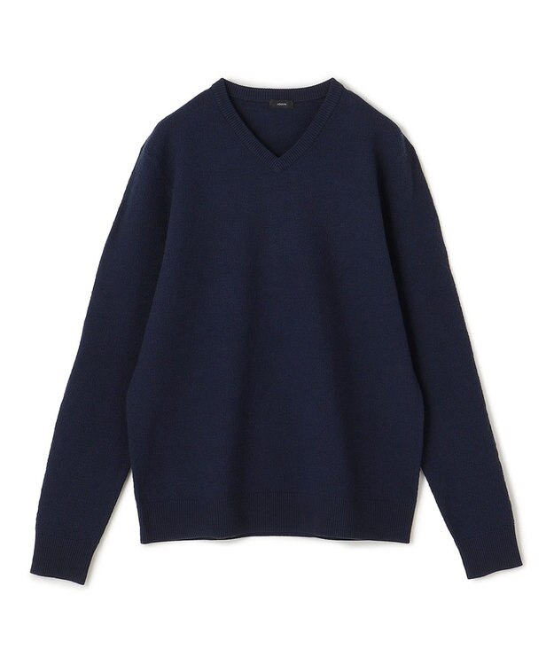 JOSEPH HOMME ライトアムンゼン　Ｖネックニット ネイビー系