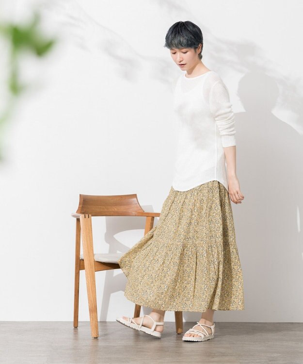 ONWARD Reuse Park 【23区】スカート春夏 イエロー