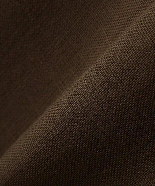 CRAFT STANDARD BOUTIQUE リネンライクラップ風スカート Brown