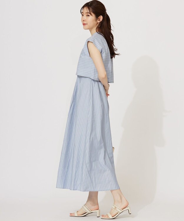 洗える】クロップドシャツ ワンピース / ANY SIS | ファッション