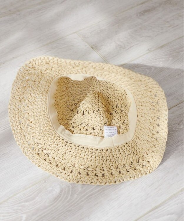 WEGO 【ANGIE VINTAGE】ペーパーサマーHAT ナチュラル