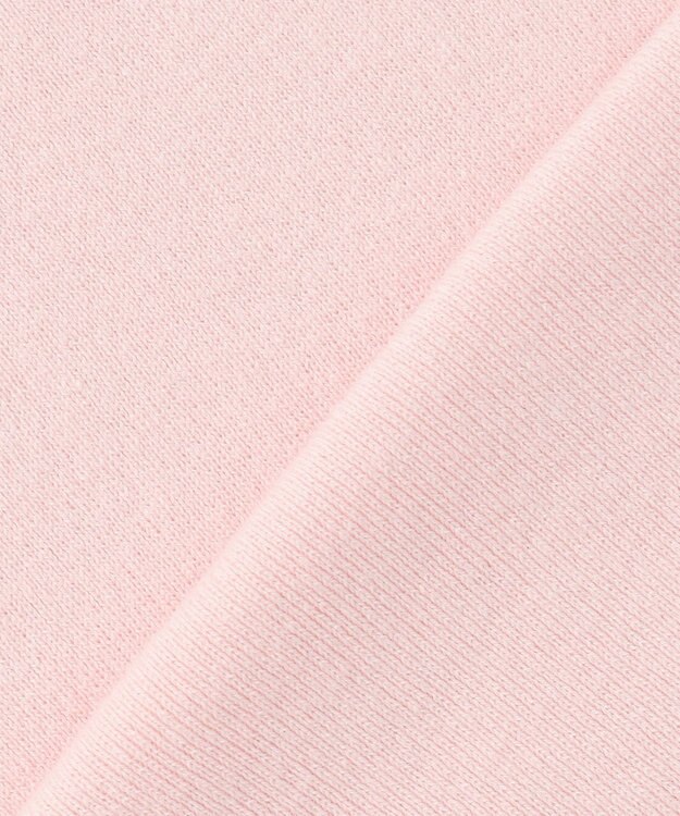 UNFILO コットンカシミヤニット クルーネック ピンク