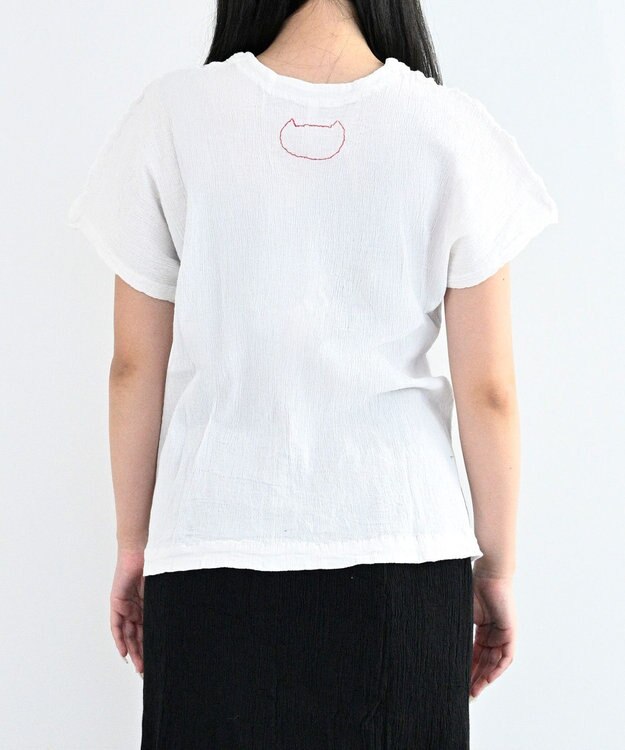 crêprie tsumori chisato creperie DOLMAN SLEEVES T-SHIRT クレプリ ドルマンスリーブTシャツ WHITE