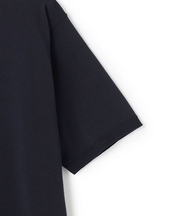 UNFILO MENS アラエルアンチピリングニット クルー ネイビー