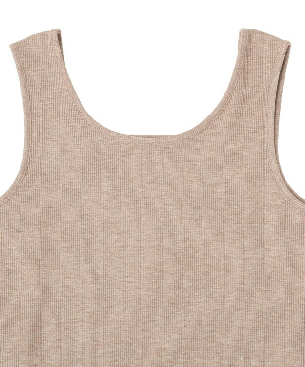 Green Parks ２ＷＡＹネックラメタンクトップ Beige