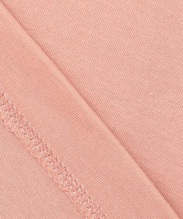 ANY 【接触冷感/UVケア】マルチファンクションモックネックTシャツ コーラル