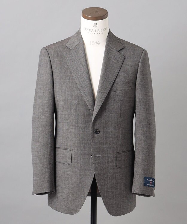 GOTAIRIKU 【Ermenegildo Zegna】ISLAND FLEECE　3ピーススーツ ライトグレー系8