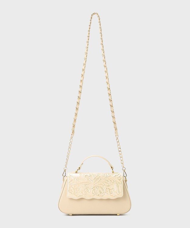 GRACE CONTINENTAL DesignMiniBagーCh ゴールド