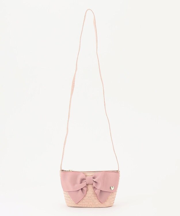 ANY KIDS リボン ポシェット ピンク