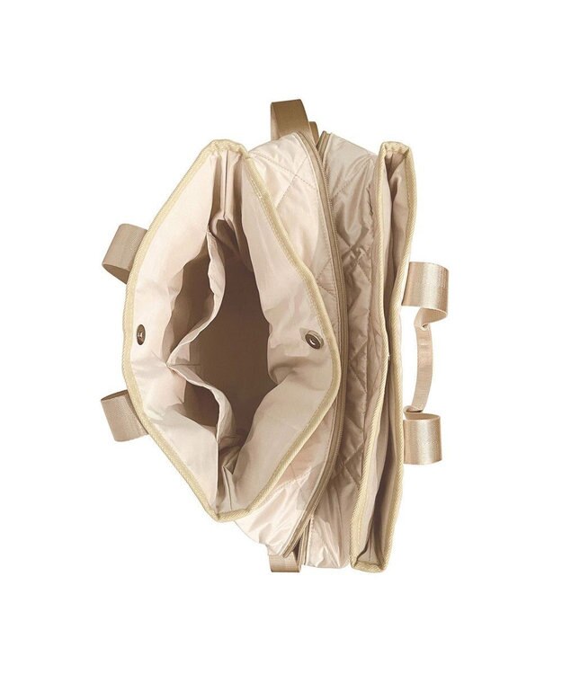 ROOTOTE 1162【大容量:キャリーケース装着可能】SC.グランデボックス.グリスン-A 01：ベージュ