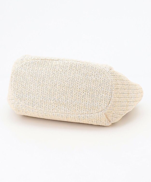 LA BAGAGERIE つまみハンドル　サマー2wayミニトートバッグ アイボリー