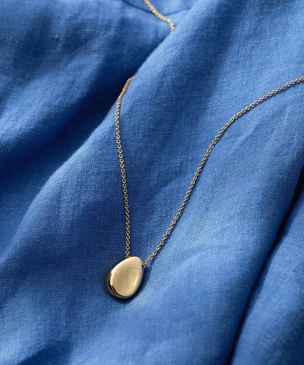 23区 メタルトップ ドロップ ネックレス ゴールド系