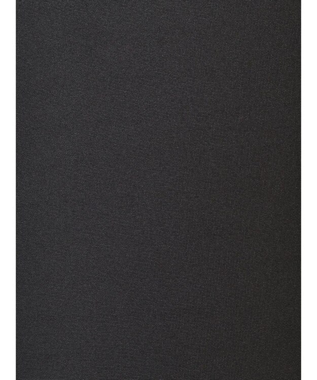 Green Parks ａ．異素材切り替えバルーンワンピース Charcoal Gray