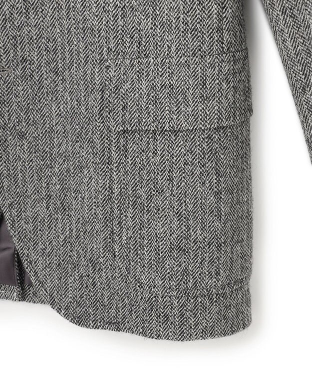 J.PRESS MEN 【定番】LOVAT LAVEROCK TWEED ヘリンボンツイードジャケット グレー系1