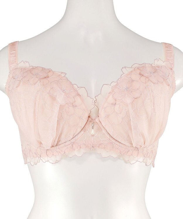 San-ai Resort（三愛水着楽園） 【SALE】エレガントコレクション【2505】単品ブラHIカップ ピンク