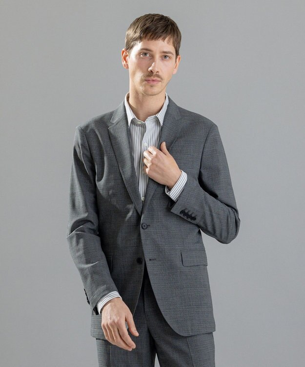 JOSEPH HOMME エアフローウーステッド　ジャケット ライトグレー系