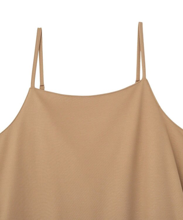 YECCA VECCA 【2点SET】ミリタリーシアーシャツセットキャミワンピース Beige