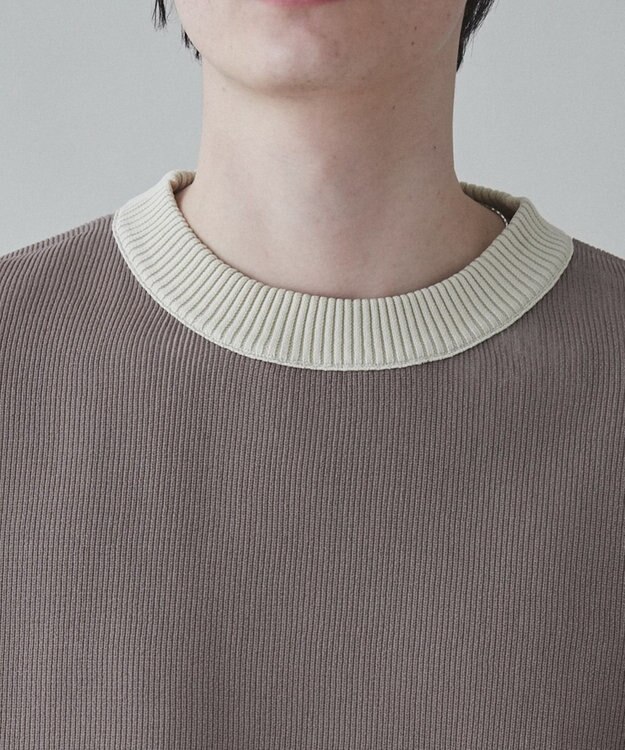 WEGO クリアライトリバーシブルプルオーバー ホワイト