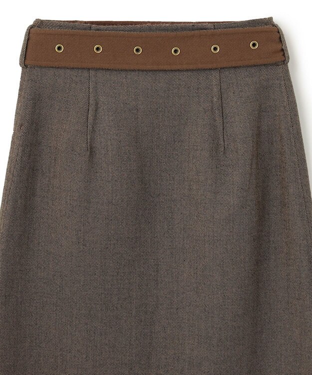 BEIGE， DANNES / ラップスカート Caramel