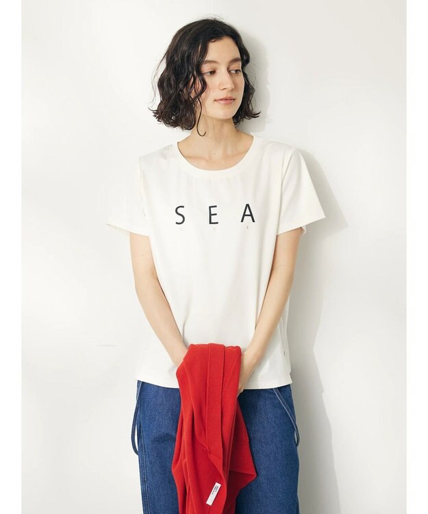 CRAFT STANDARD BOUTIQUE コットンジャージーＰＴＴシャツ Off White