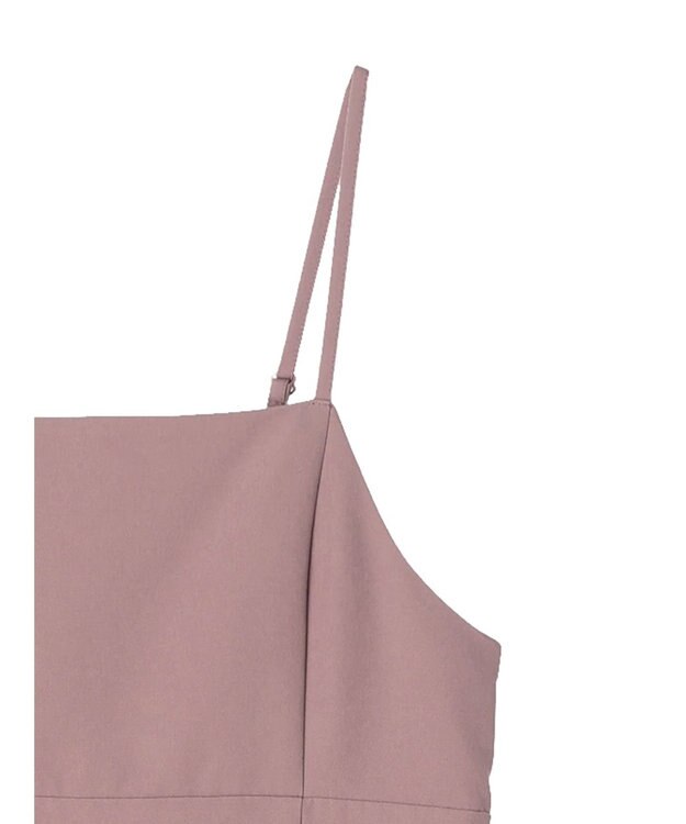 earth music&ecology バックスリットＩラインキャミワンピース Light Beige