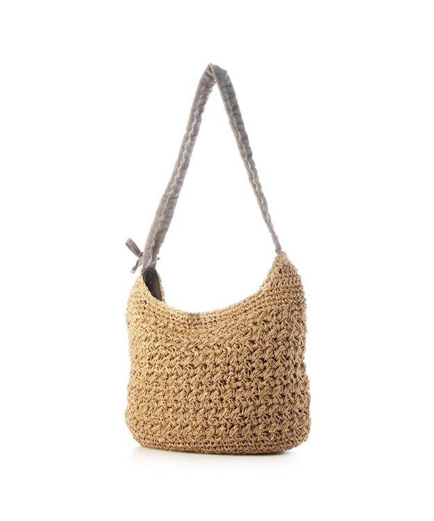 UNBILLION カシュカシュ cachecache / ドロストギャザーハンドル柄編2wayトート GY