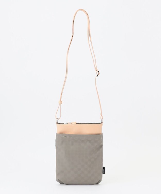 Y'SACCS Polka Dots　タックラウンドショルダー グレージュ