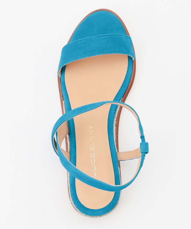 23区 PELLICO SUNNY ストラップサンダル ブルー系