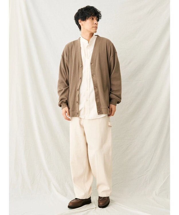 CRAFT STANDARD BOUTIQUE ワッフルカーディガン Mocha