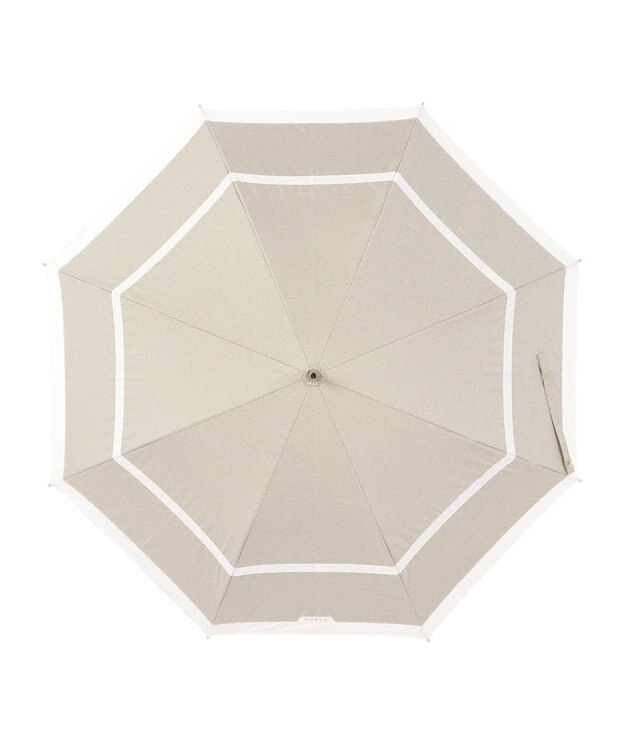 MOONBAT 【フルラ （FURLA）】晴雨兼用日傘　切継グログラン ホワイト