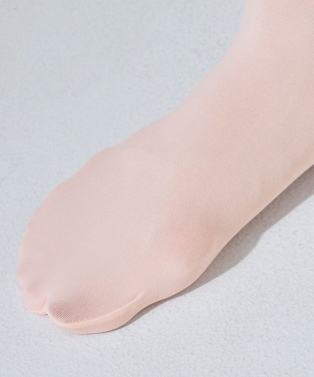 Chacott クールタイツ（穴あき）キシリトール加工 ロイヤルピンク