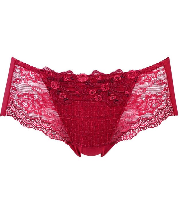 Wing ショーツ Wing Lesiage PB2960とペア 【2960シリーズ】 はきこみ丈あさめ PF2961 ウイング／ワコール レッド