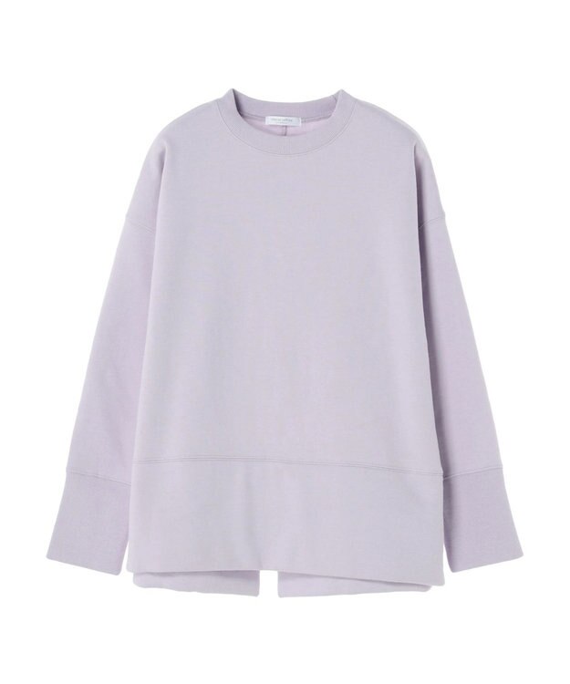 Green Parks Ｂｒｕｓｈｅｄ　センターシーム裏起毛プルオーバー Purple