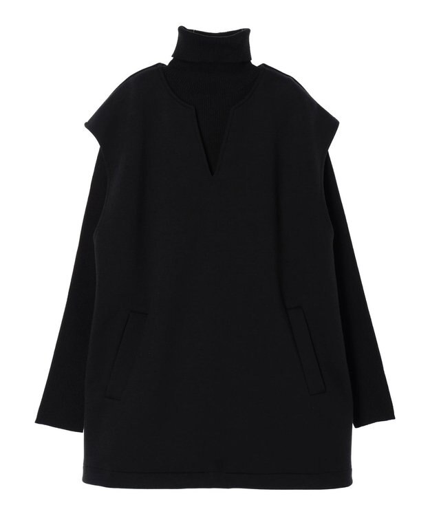 AMERICAN HOLIC ＳＥＴ　Ｖネックベスト＋ニットプルオーバー Black