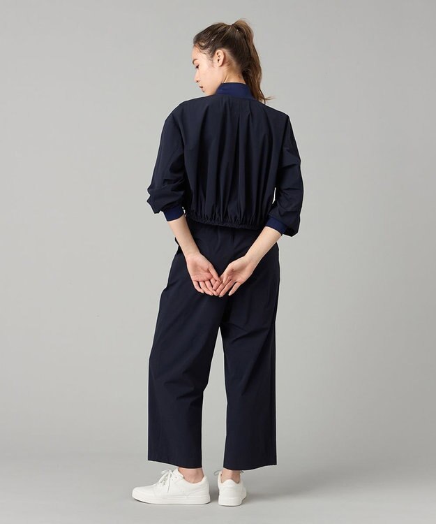 Chacott Chacott BALANCE UVケアタフタジップジャケット ネイビー